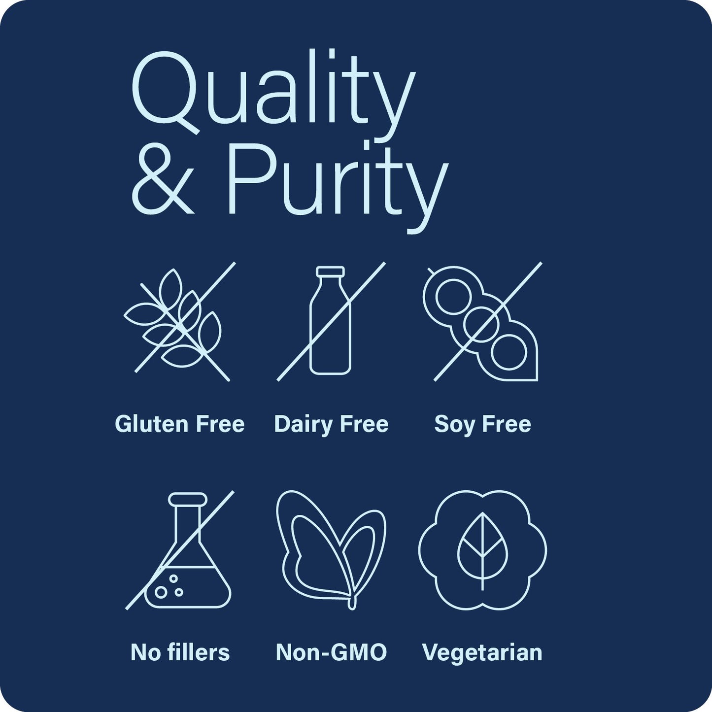 The quality and purity of ES Stem XCell and what it is free of.