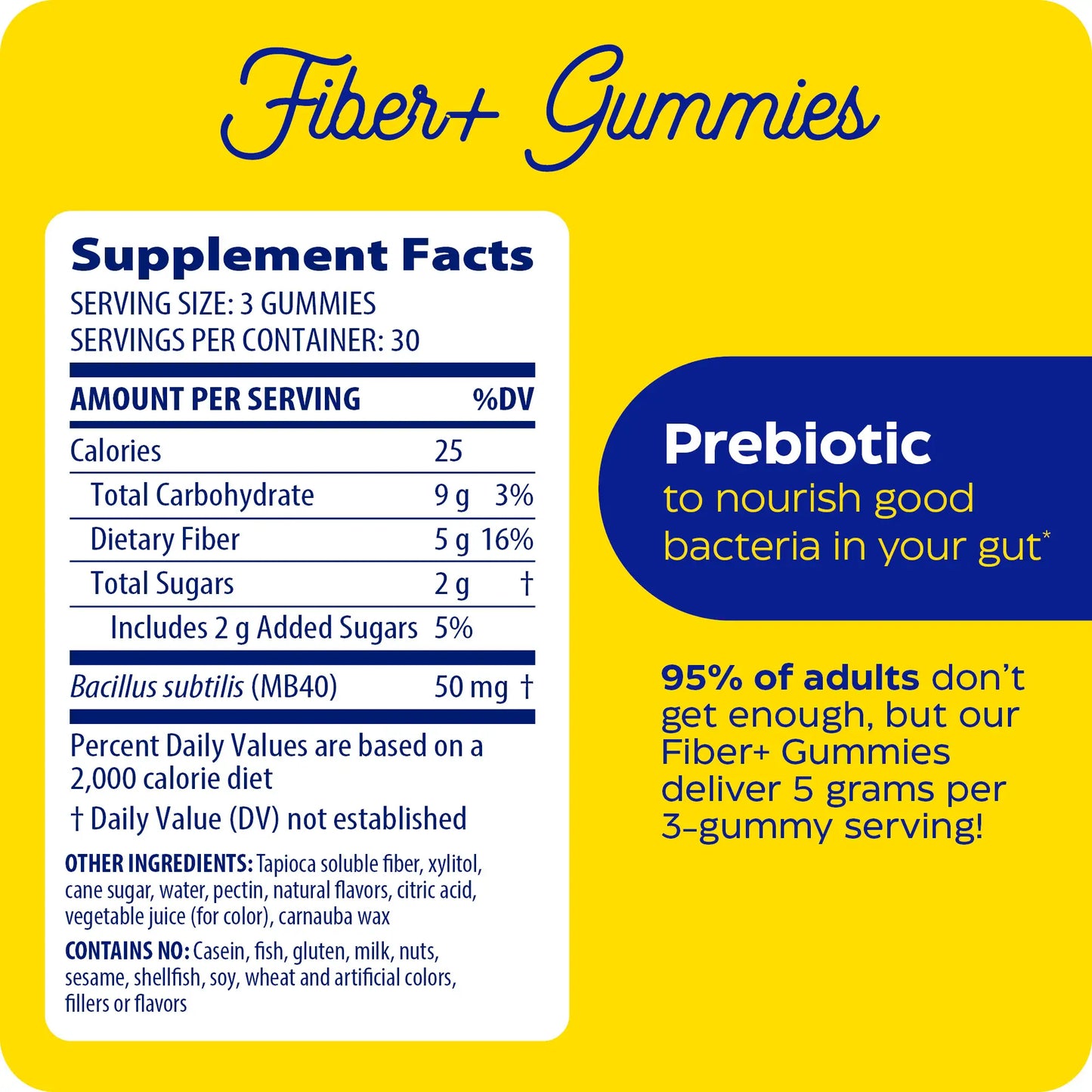 Fiber+ Gummies