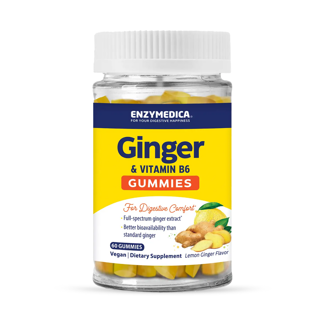 New! Ginger & Vitamin B6 Gummies