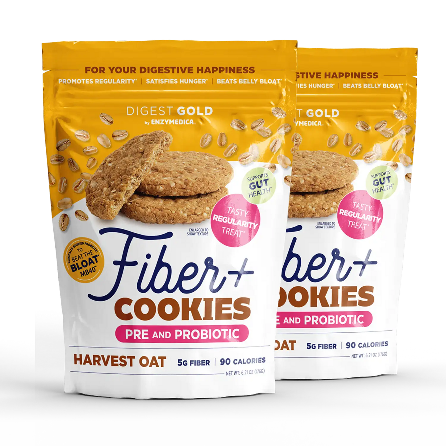 Digest Gold Fiber+ Cookies - Harvest Oat