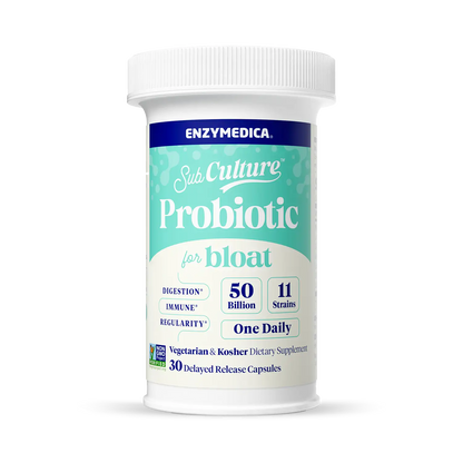 Subculture Probiotics for Bloat