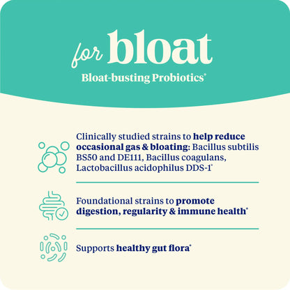 Subculture Probiotics for Bloat