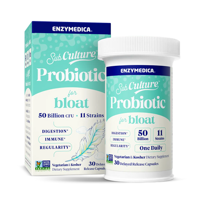 Subculture Probiotics for Bloat