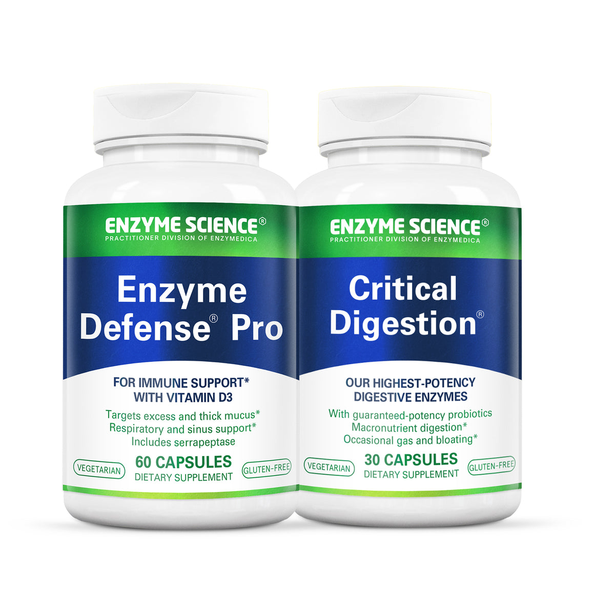 Enzyme Defense Pro and Critical Digestion Bundle