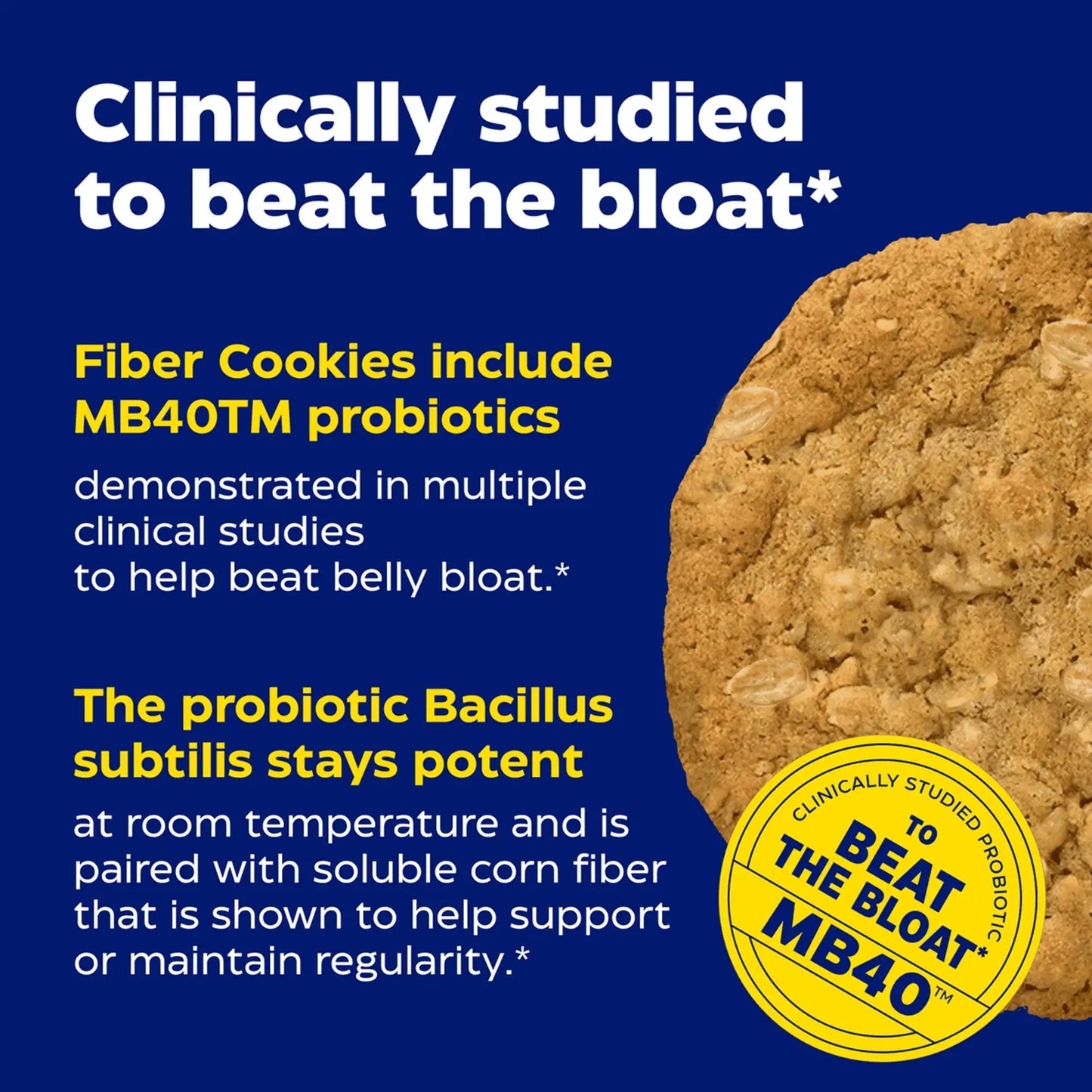 Digest Gold Fiber+ Cookies - Harvest Oat